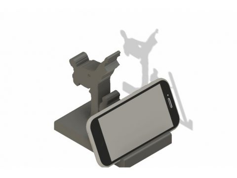 Karate Phone Stand 3D model
