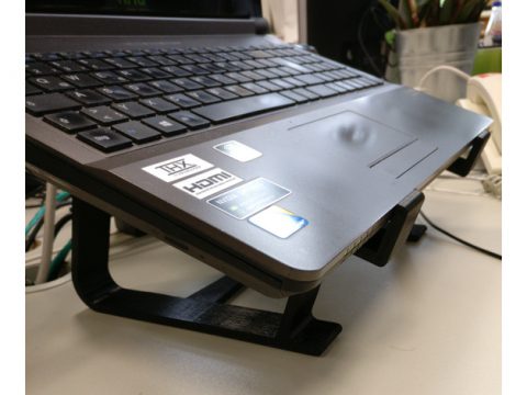 Laptop Stand (bigger guards) 3D model