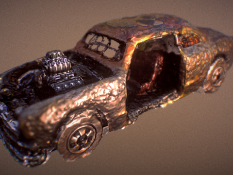 Mad Max Car 3D model