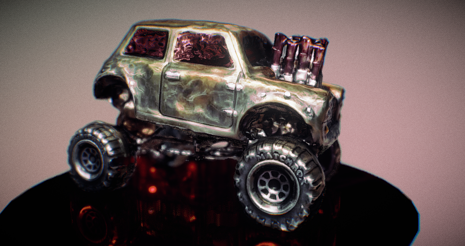 Mini Morris - Mad Max 3D model