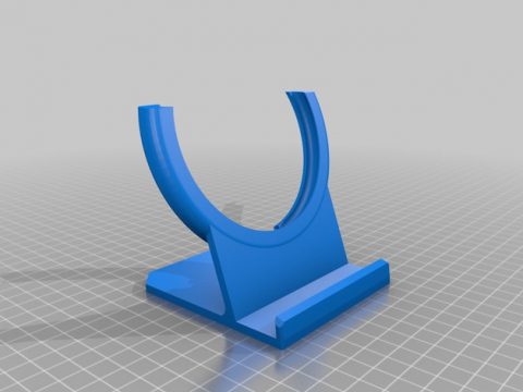 Offbrand Wireless Charger Portrait Phone Stand 3D model