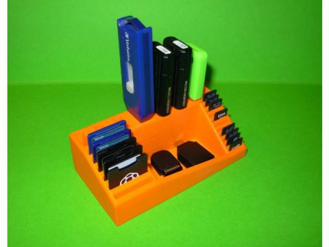 Support USB/SD/microSD 3D model