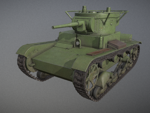 T-26 3D model