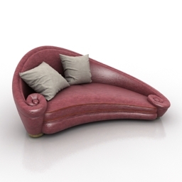Sofa turri milo 3d model