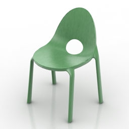 Chair orlandi&radice DROP INFINITI CHAIR 3d model