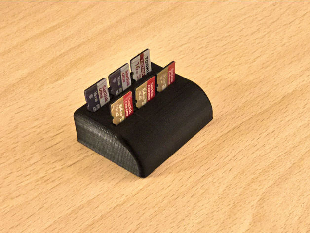 6 x Micro SD card holder