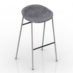 Chair bar De Vorm Prod 2 3d model