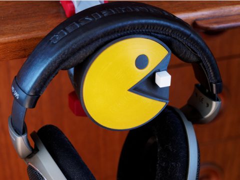 Pac-Man Headphone Mount or Desk Ornament