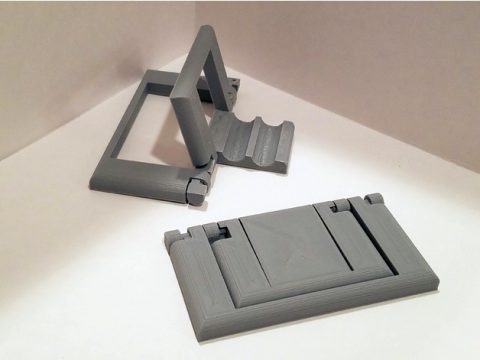 Parametric Folding Phone Stand