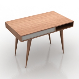 Table Celine Desk Nazanin Kamali 3d model