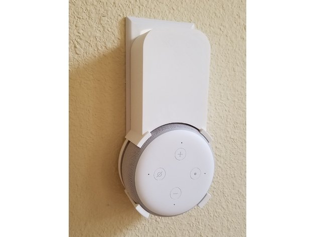 Amazon Echo Dot (3rd Gen) Wall socket mount - v3 