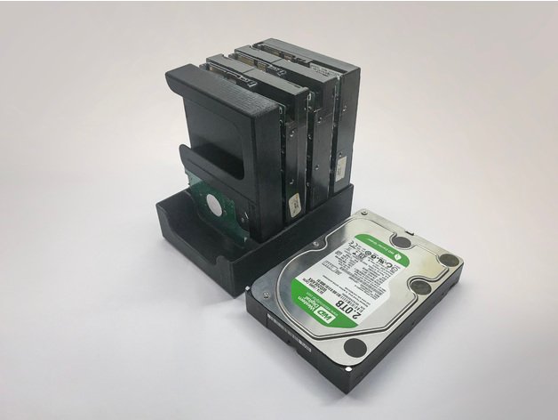 Hard Drive Storage for 2.5 & 3.5 (variety in slots)