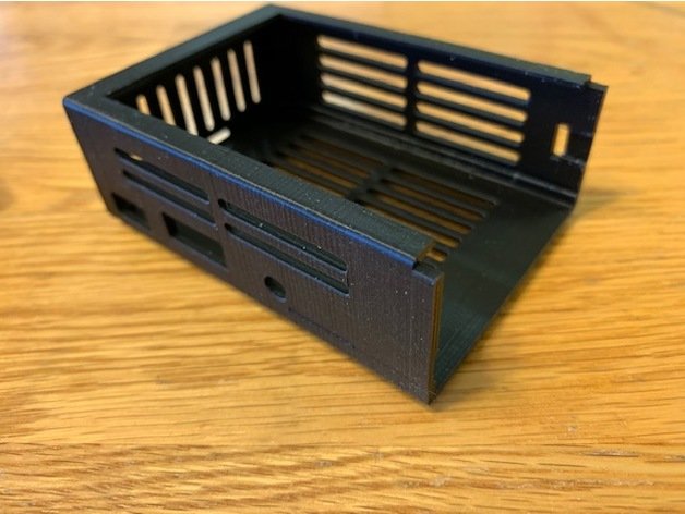 Raspberry Pi Case and Adjustable Stand for Waveshare 3.5"_RPi_LCD_(B)