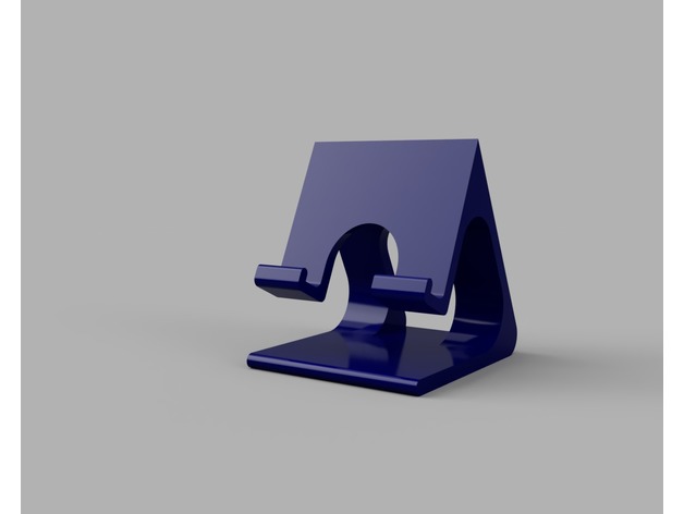 Customizable Phone Stand 3D model