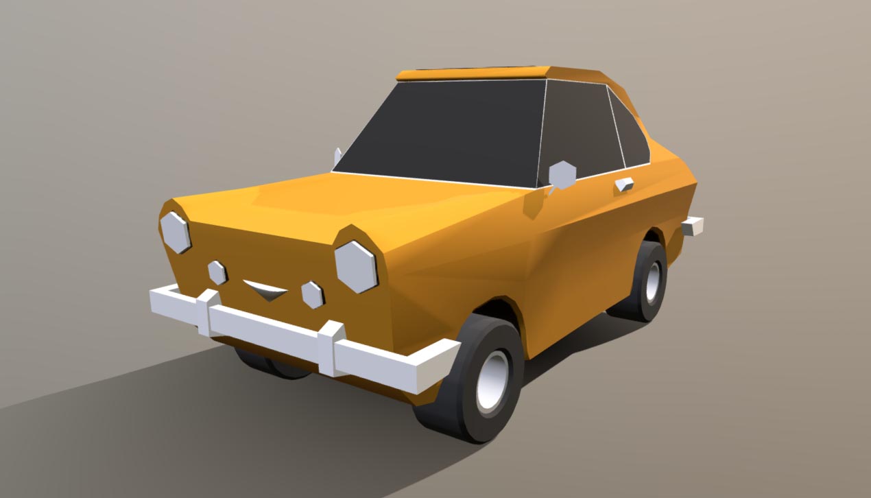 Fiat 850 Coupe 3D model