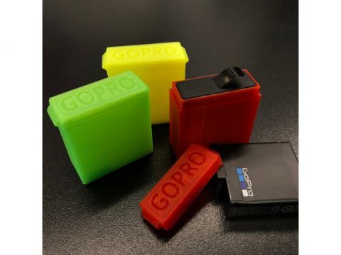 GoPro Battery Case (Hero 5,6 & 7) 3D model