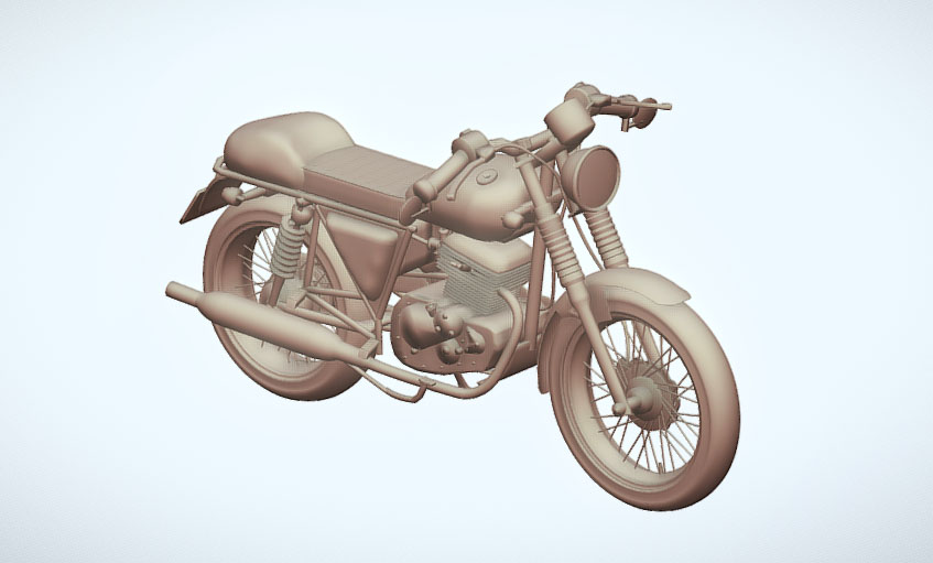 Herald Classic 125cc Motorbike
