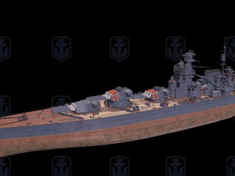 Lenin 3D ship model