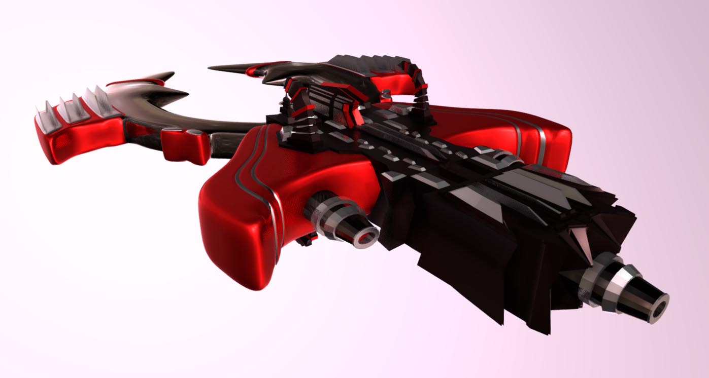 Red Goliath Spaceship - darkorbit game