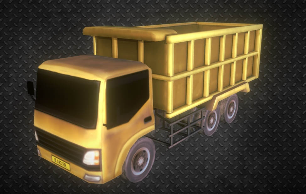 Truck Trash 3D model