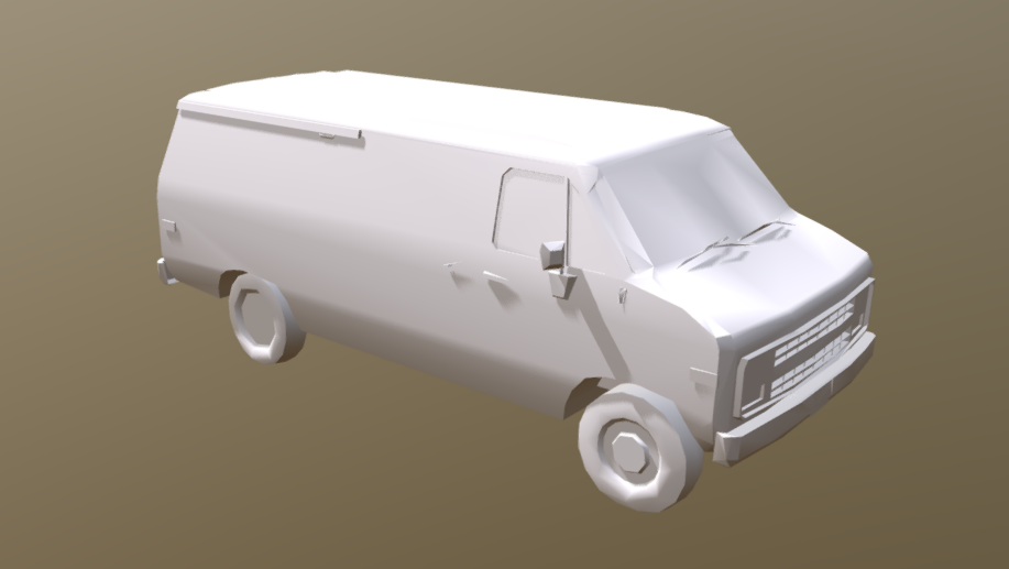 3D Van model