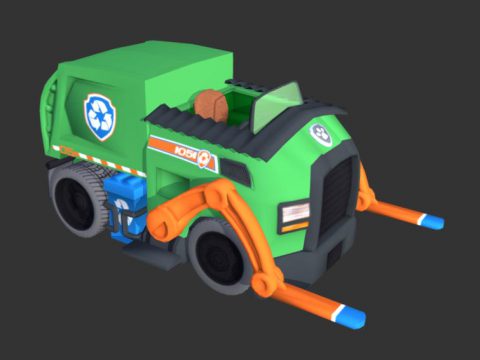 Vehicle Rocky 3D model