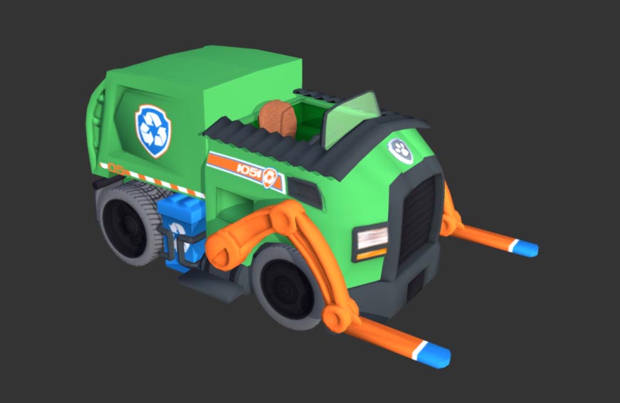 Vehicle Rocky 3D model