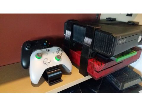 Xbox 360s / Xbox Ones Risers 3D model