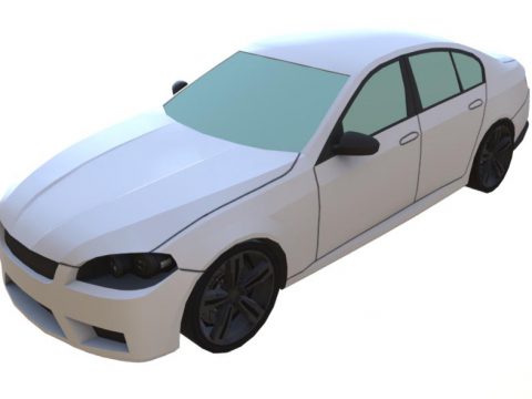 BMW 750d 3D model