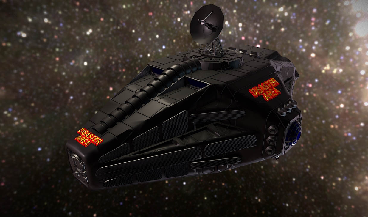 (The Sun Diver) Disaster Area's Black Stuntship