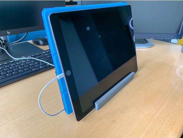 Charging stand for two tablets