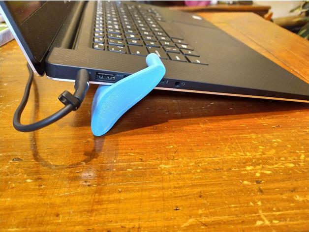 Compact laptop stant