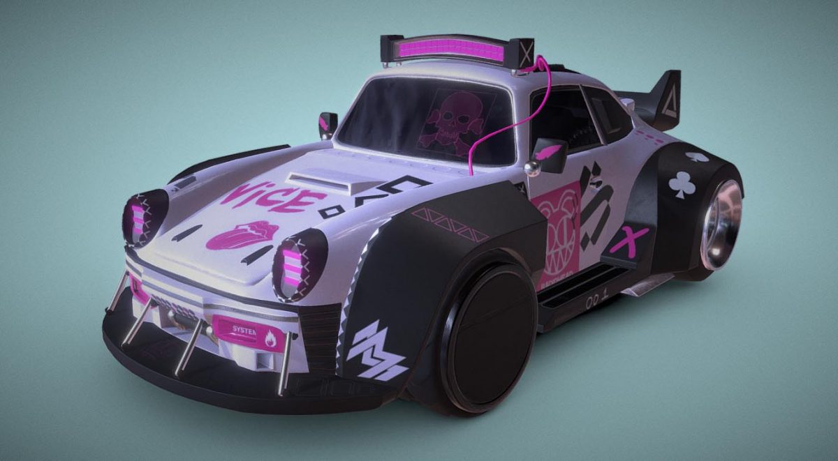 Cyberpunk Car | DownloadFree3D.com