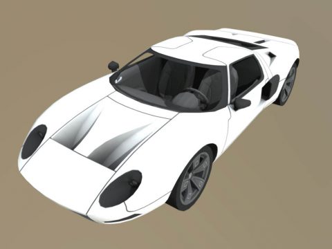 Ford GT 3D model