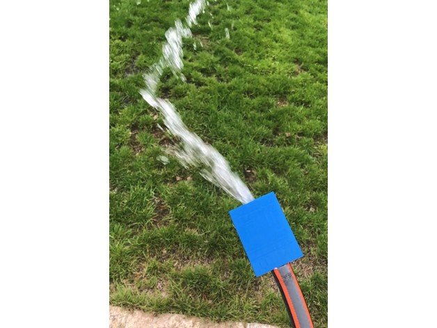 Mechanical Water Sprinkler without any moving Parts