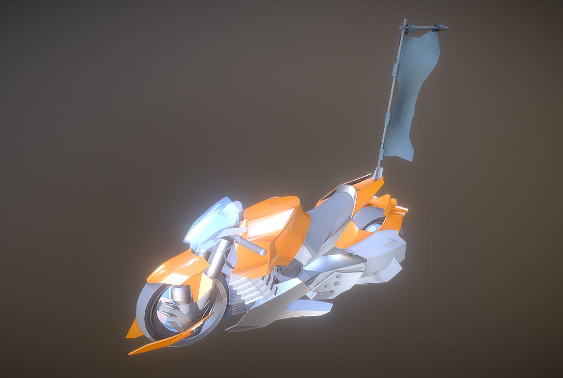 Nrz motorbike 3D model