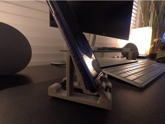 Simple yet stylish LARGER phone stand