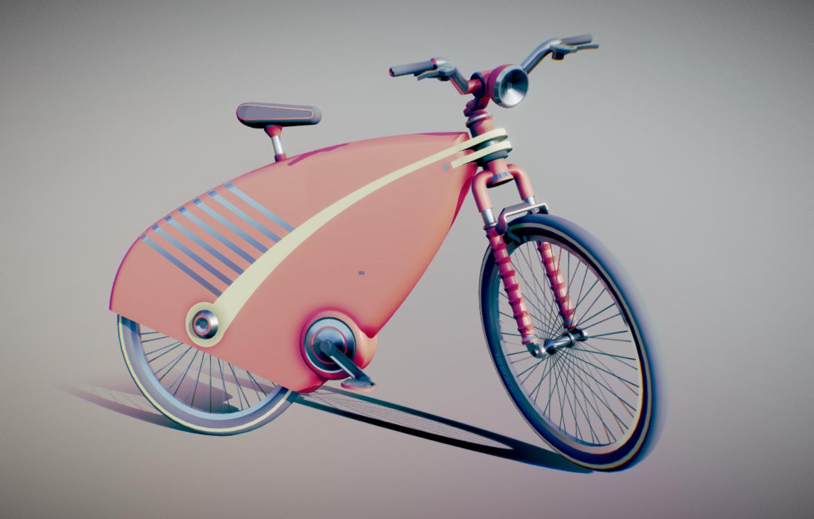 118A 3D bike model