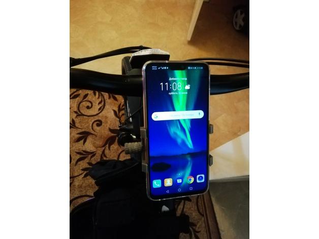 Bicycle universal phone holder