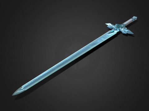 "Blue Rose Sword" from Sword-Art-Online