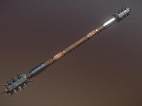 Double sided Mace/Staff