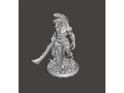 Lizardfolk Barbarian
