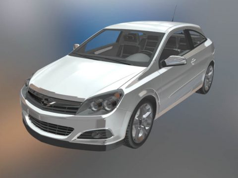 Opel Astra 3D model