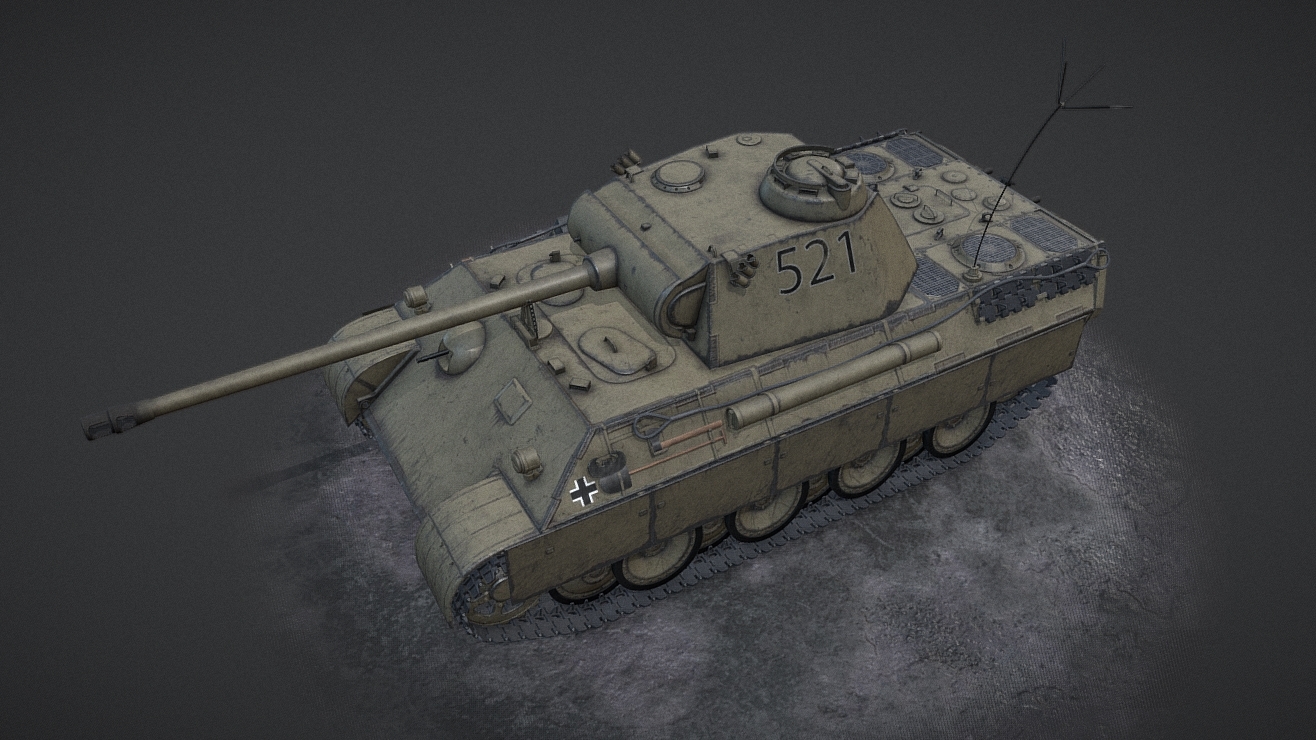 Panzer V Panther Desert camo