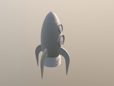 Rocket Ship 3D model