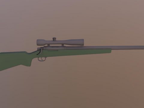 Sniper 3D model