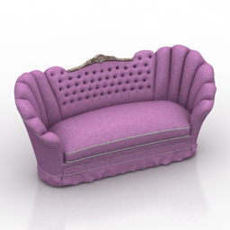 Sofa classical 3d model