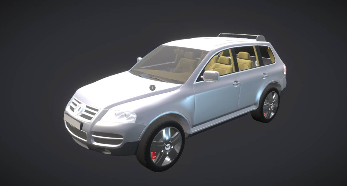 Touareg 3D car model