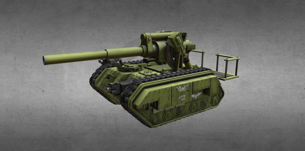 Warhammer Tank Basilisk 412