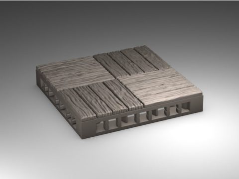 Wooden Floor OpenLOCK Tiles